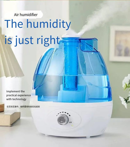 Cold Mist Humidifier - 360° Nozzle for Baby & Home